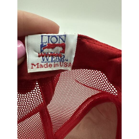 Vintage Peabody Coal Company Panel Trucker Hat Cap Lion Wear Made In USA - Picture 7 of 8